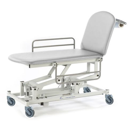 Seers - Medicare 2 Section Electric Mobile Treatment Couch with electric backrest